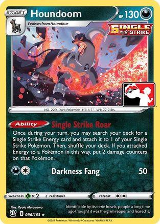 Battle Styles Houndoom [Prize-Pack] Pokémon card